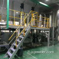 Classificatore d'aria in polvere multi -ciclone calcareo
